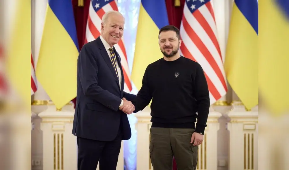 Joe Biden brindará un nuevo apoyo económico a Ucrania antes de finalizar su mandato en USA. Foto: CDN