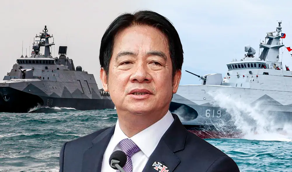 La Armada de Taiwán realiza ejercicios con corbetas furtivas para mejorar su capacidad de defensa ante amenazas chinas. Foto: composición LR/Jazmin Ceras/AFP La Armada de Taiwán realiza ejercicios con corbetas furtivas para mejorar su capacidad de defensa ante amenazas chinas. Foto: composición LR/Jazmin Ceras/AFP