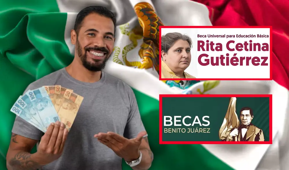 Tanto la beca de Rita Cetina Gutiérrez como Benito Juárez, proporcionan apoyo económico a estudiantes de diferentes niveles, con características específicas.  Foto: composición LR/Freepik