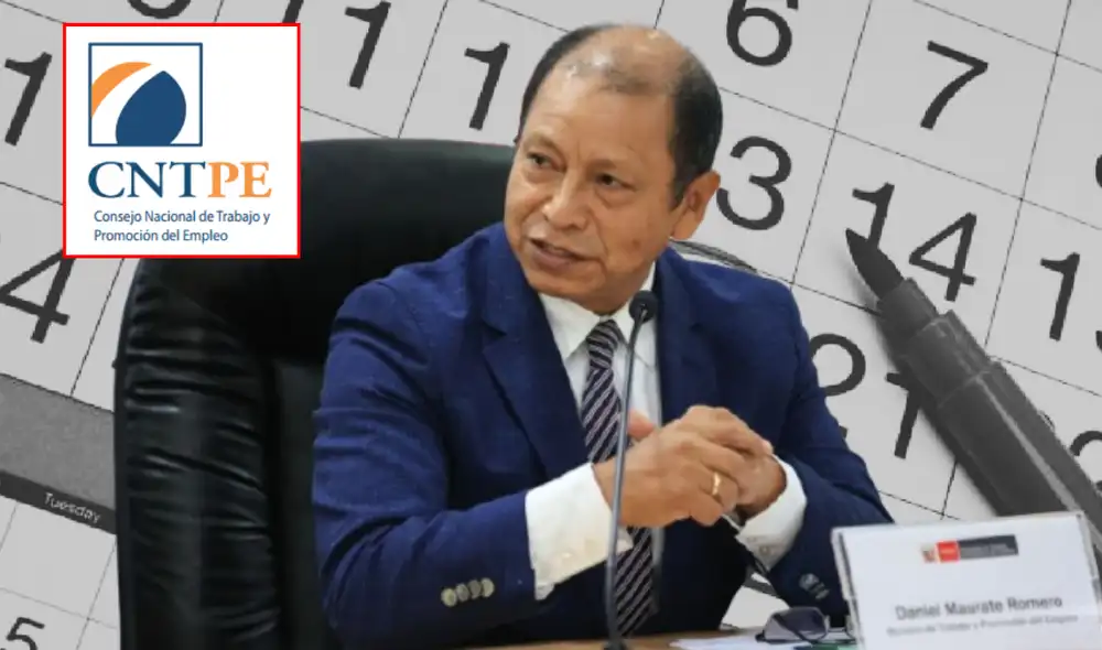 El defensor del pueblo, Josué Gutiérrez, propuso en diciembre de 2024 la reducción de la cantidad de feriados. Foto: composición LR/Andina/CNTPE El defensor del pueblo, Josué Gutiérrez, propuso en diciembre de 2024 la reducción de la cantidad de feriados. Foto: composición LR/Andina/CNTPE