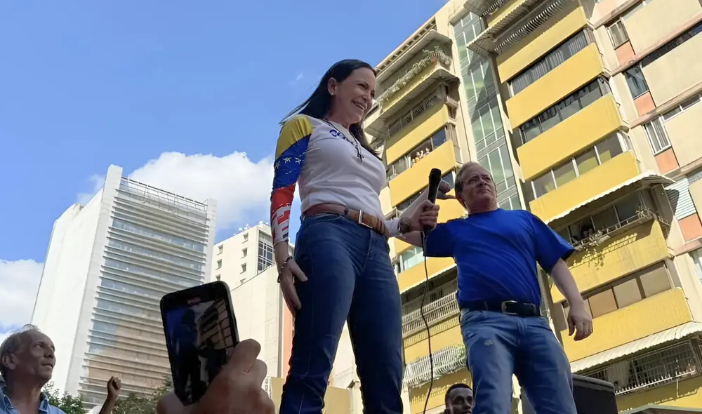 Las marchas son para reclamar sobre la investidura de Nicolás Maduro el día de mañana 10 de enero. Foto: @EdmundoGU/X