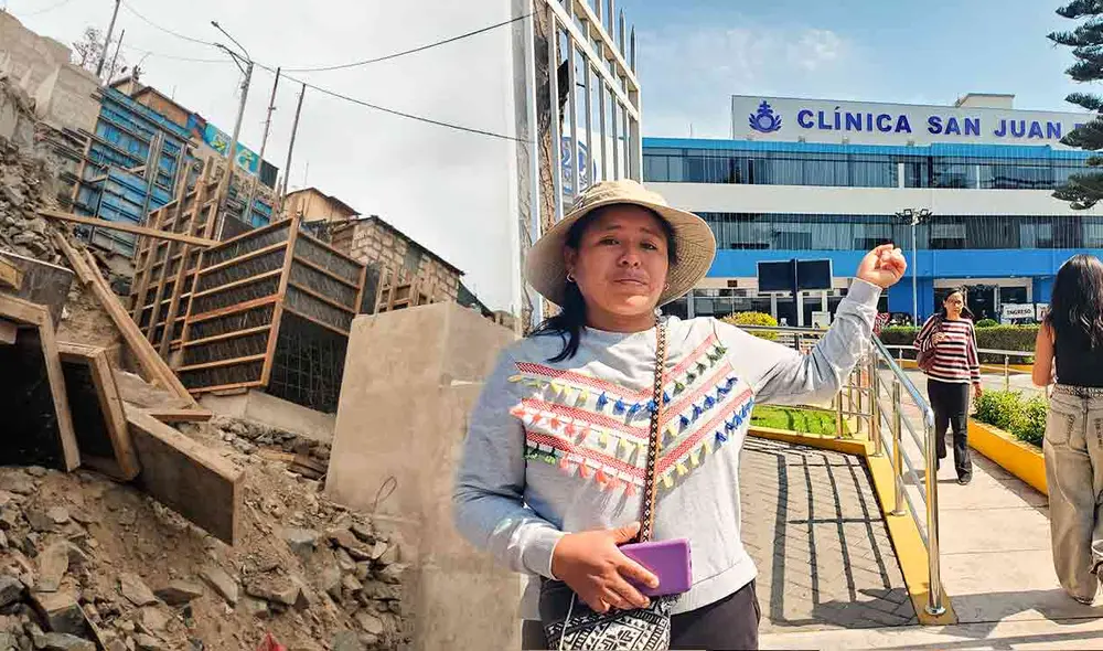 Familiares de obrero piden a la Municipalidad Distrital de Tiabaya que asuma los gastos médicos del trabajador. Foto: composición LR/Leonela Aquino
