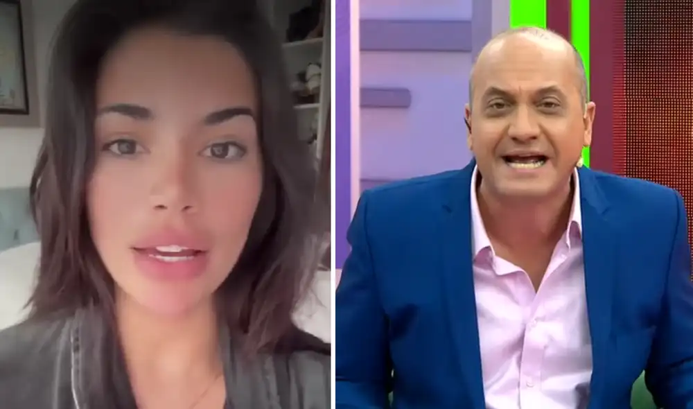 Samantha Batallanos exigió medidas contra 'Metiche' por sus comentarios. Foto: Composición LR/Samantha Batallanos/Instagram/Captura Panamericana TV