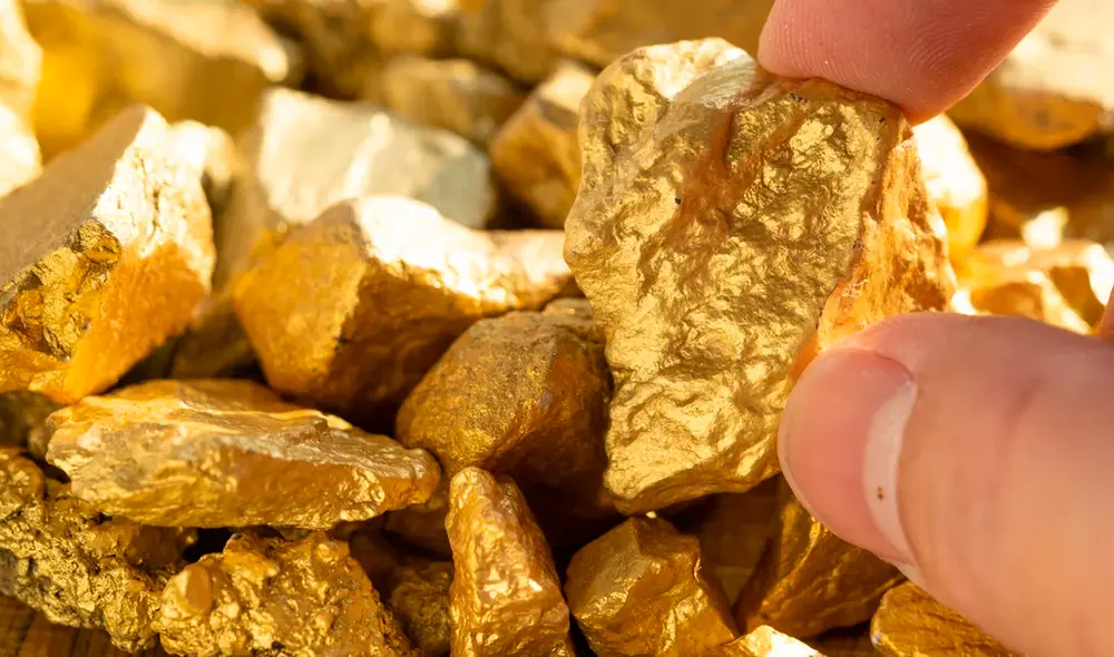 El oro fue movido hacia la superficie terrestre gracias a las condiciones reductoras producidas por el azufre. Foto: IStock