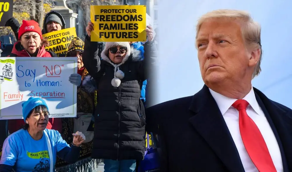 Defensores de inmigrantes piden defender a indocumentados en Nueva york. Foto: composición LR/ CNN