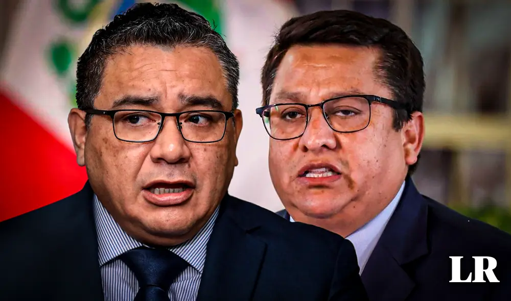 Ministro de Salud responde al ministro del Interior, tras insinuar cifras falsas de Sinadef. Foto: composición LR