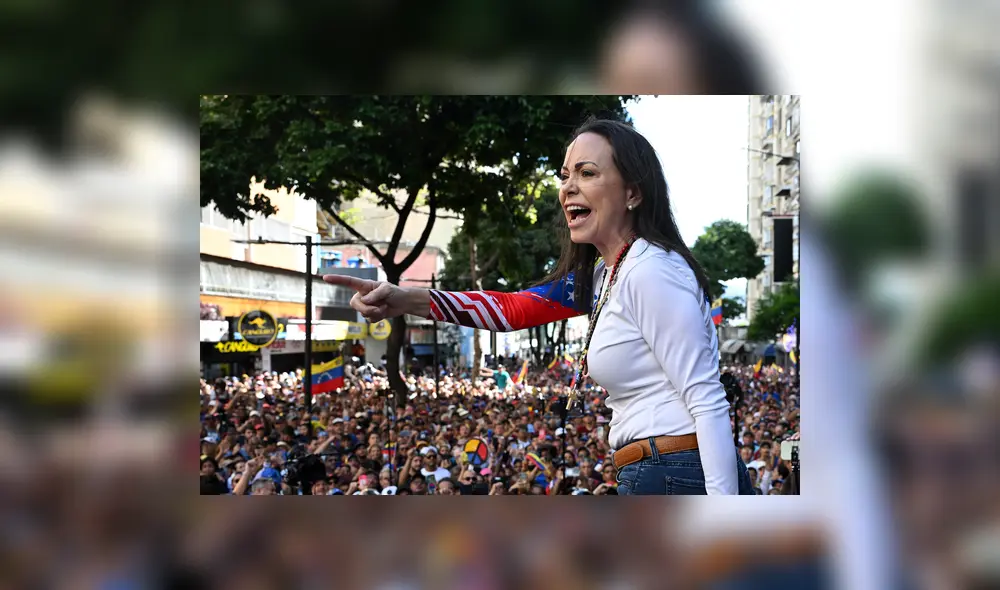 Machado fue secuestrada y posteriormente liberada por el régimen de Maduro. Fuente: AFP Machado fue secuestrada y posteriormente liberada por el régimen de Maduro. Fuente: AFP