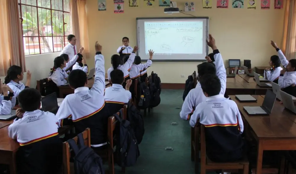 Estudiantes son medidos a través de sus logros para ser promovidos de grado. Foto: La República