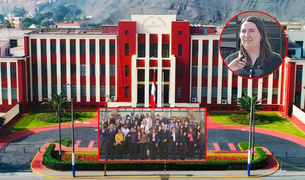 Joven americana reveló las diferencias entre la UNI y la Universidad Estatal de Pensilvania. Foto: composición LR / captura / UNI