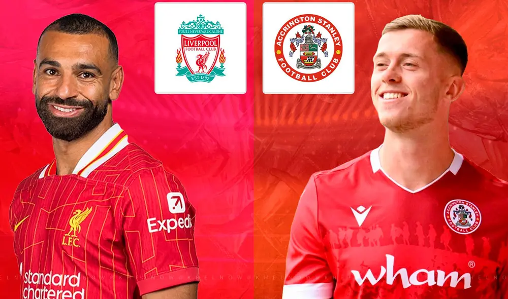 Liverpool recibirá a Accrington en Anfield por la tercera ronda de la FA Cup. Foto: Khelnow