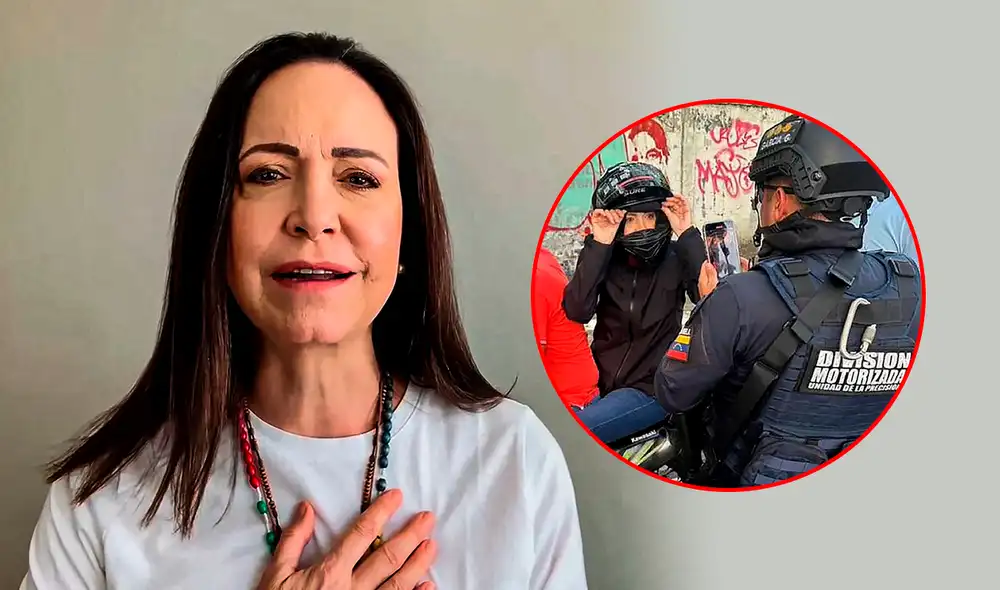 Maria Corina Machado también comentó sobre su estado de salud. Foto: composición LR/AFP/captura de video.