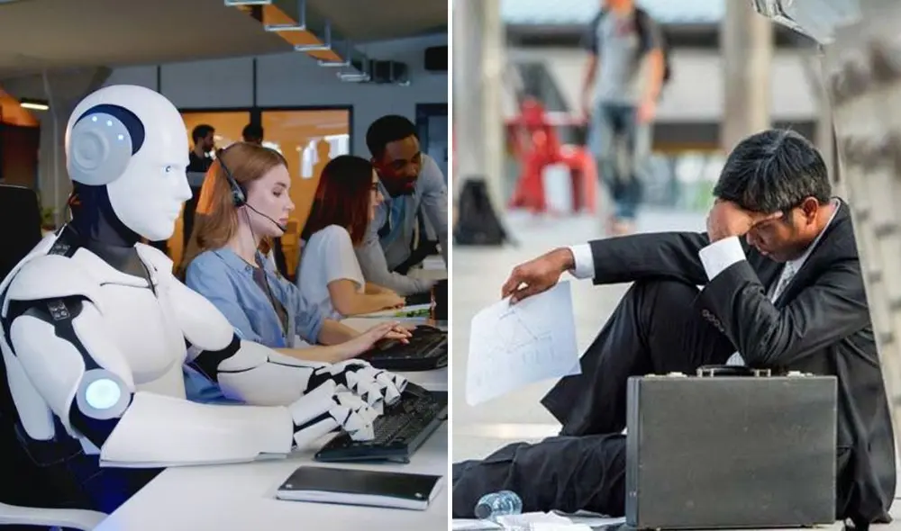 Aunque se espera un aumento neto de 78 millones de empleos para 2030, los trabajos con tareas repetitivas enfrentan un declive acelerado, impulsado por el avance de las tecnologías. Foto: composición LR