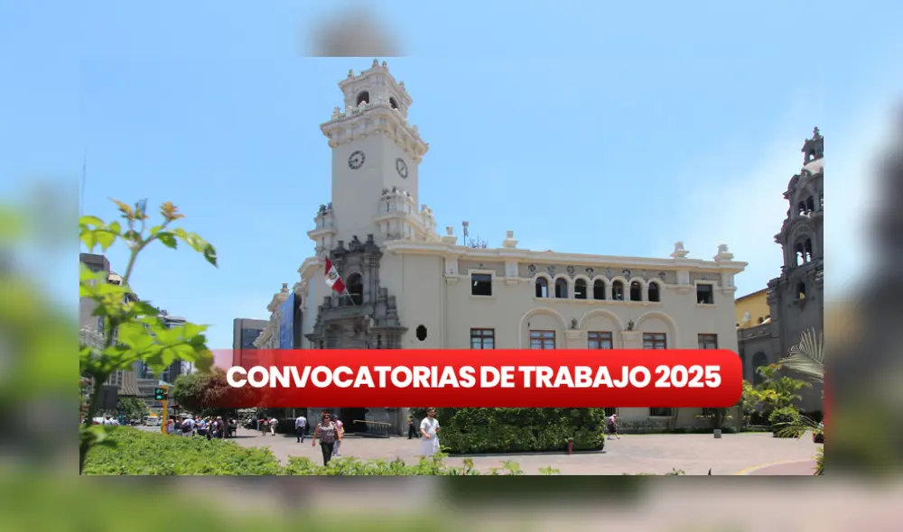 Municipalidad de Miraflores anuncia oferta laboral. Foto: Composición LR/Difusión