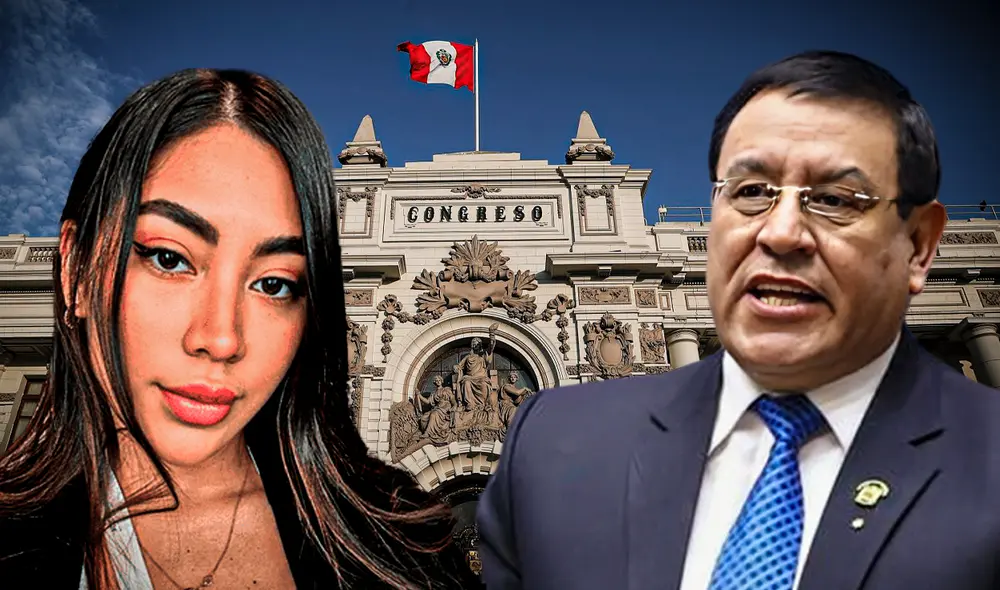 Según Hildebrandt en sus trece, Isabel Cajo se reunió con el congresista Alejandro Soto en abril de 2024, tres días antes de firmar contrato. | Composición: Ariana Espinoza / La República.