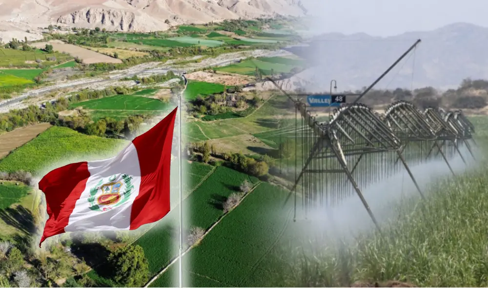 Majes Siguas es un megaproyecto de irrigación y distribución hídrica en el sur del Perú. Foto: composición LR/Andina