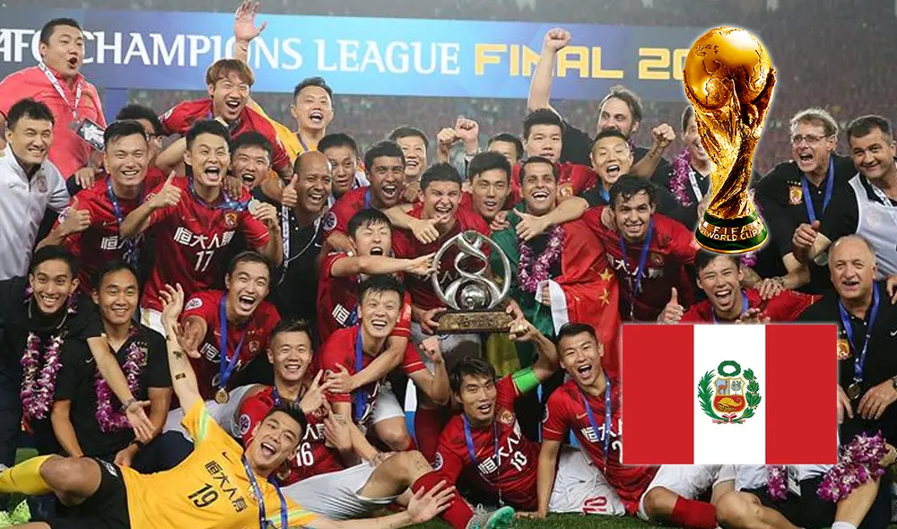 Guangzhou Evergrande fue uno de los clubes más millonarios de Asia en los últimos años. Foto: composición LR/Twitter Guangzhou Evergrande fue uno de los clubes más millonarios de Asia en los últimos años. Foto: composición LR/Twitter