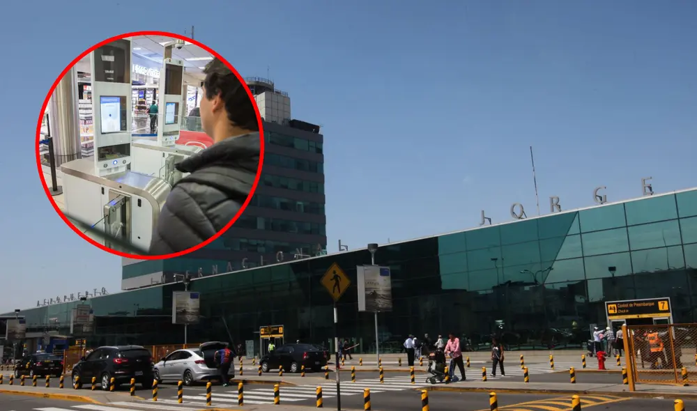 En el Aeropuerto Jorge Chavez se implementan medidas para agilizar el tránsito de personas. Foto: composición LR/Andina En el Aeropuerto Jorge Chavez se implementan medidas para agilizar el tránsito de personas. Foto: composición LR/Andina