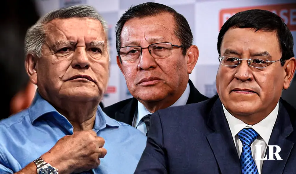 Cesar Acuña y Alejandro Soto intentan desligar a APP del escándalo de la presunta red de proxenetismo en el Congreso. | Composición: Ariana Espinoza / La República. Cesar Acuña y Alejandro Soto intentan desligar a APP del escándalo de la presunta red de proxenetismo en el Congreso. | Composición: Ariana Espinoza / La República.