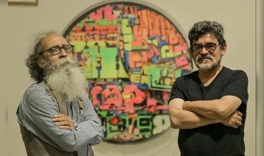 Jorge Villacorta y Augusto del Valle. Foto: Miguel Vásquez. Jorge Villacorta y Augusto del Valle. Foto: Miguel Vásquez.