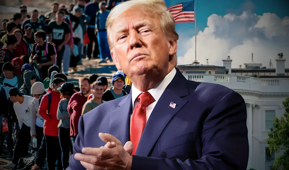 Entre las propuestas más destacadas de Donald Trump se encuentran la eliminación de la ciudadanía por derecho de nacimiento. Foto: composición LR/difusión Entre las propuestas más destacadas de Donald Trump se encuentran la eliminación de la ciudadanía por derecho de nacimiento. Foto: composición LR/difusión