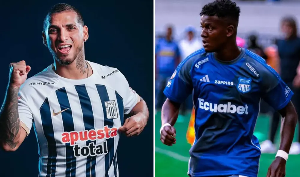 Alianza Lima vs Emelec se miden desde las 4.30 p. m. (hora peruana). Foto: composición GLR.