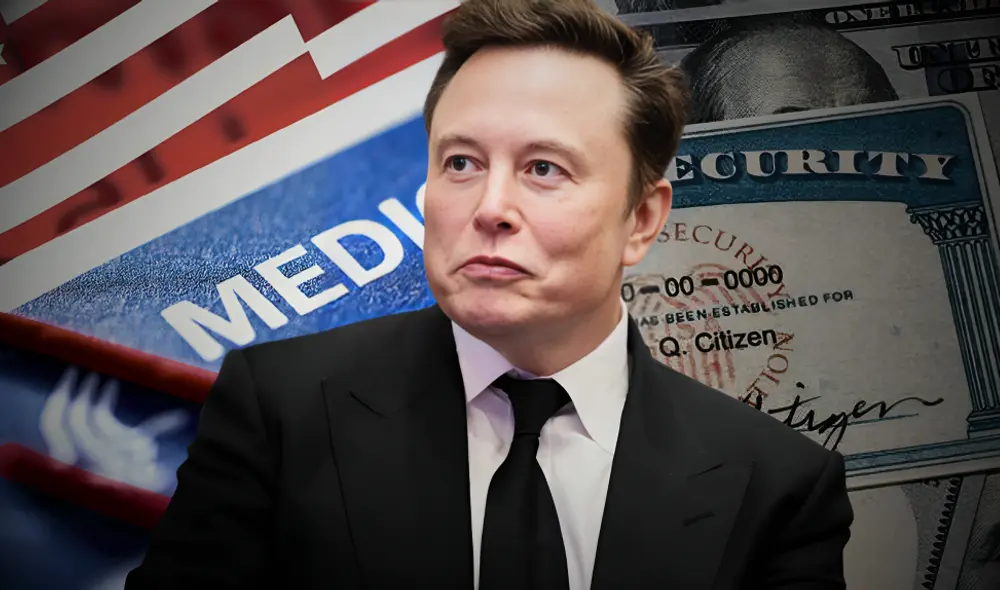 Elon Musk dijo que el presupuesto del gobierno dejaría sin recursos a programas como el Seguro Social y Medicare. Foto: composición LR/difusión Elon Musk dijo que el presupuesto del gobierno dejaría sin recursos a programas como el Seguro Social y Medicare. Foto: composición LR/difusión