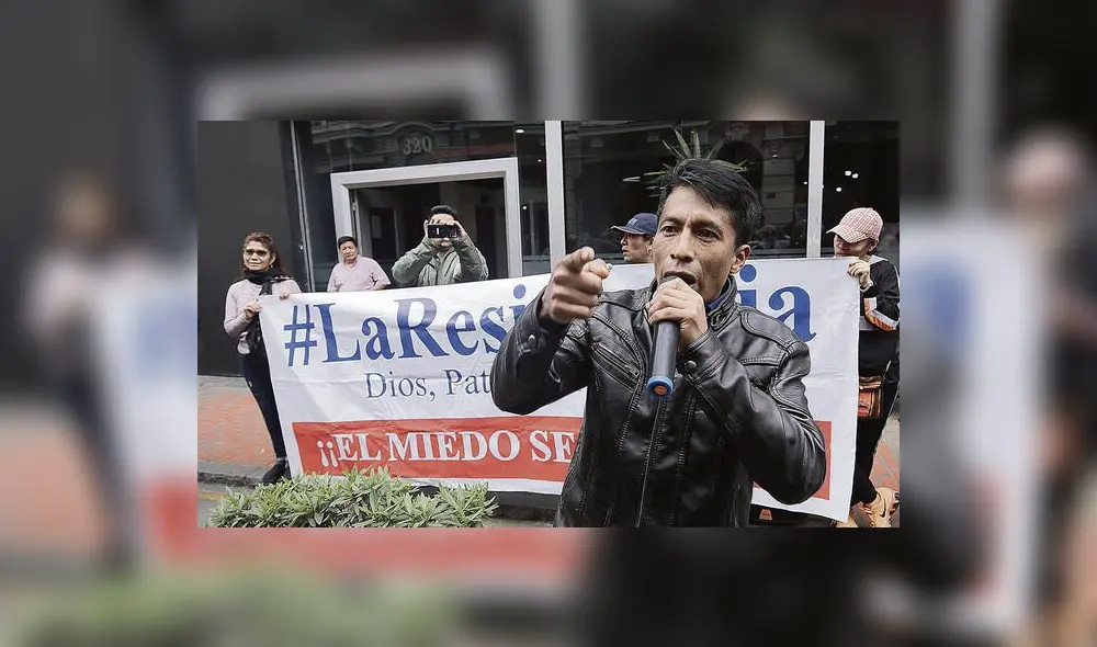Fiscalía abrió investigación por un plazo de 60 días contra el grupo La Resistencia. Foto: John Reyes/La República
