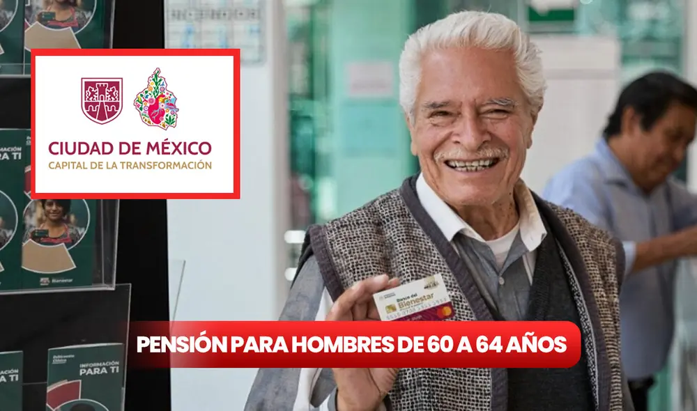 La Pensión Hombres Bienestar empezará a entregarse este 2025. Foto: composición LR / Banco del Bienestar La Pensión Hombres Bienestar empezará a entregarse este 2025. Foto: composición LR / Banco del Bienestar