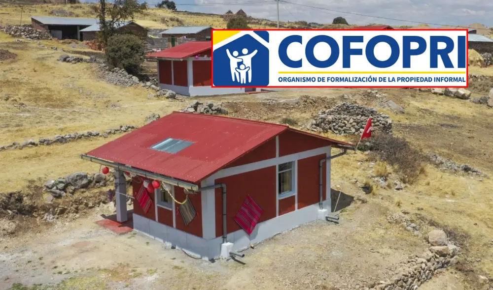 Cofopri es un organismo del Estado que brinda títulos de propiedad a familias peruanas. Foto: composición LR/Andina