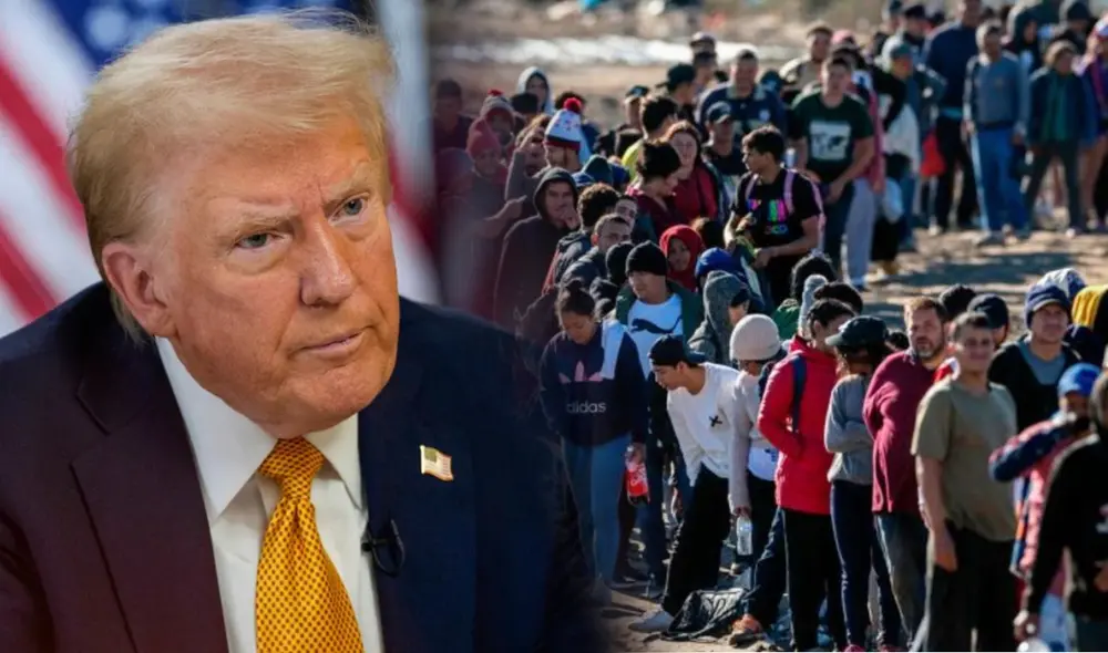 La prioridad de Trump es impulsar las deportaciones masivas. Foto: composición LR/AFP/CNN La prioridad de Trump es impulsar las deportaciones masivas. Foto: composición LR/AFP/CNN