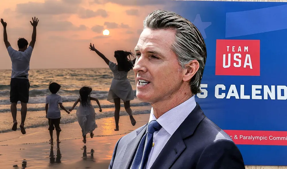 California, con Gavin Newsom de gobernador, se prepara para un 2025 con feriados. Foto: composición LR/difusión California, con Gavin Newsom de gobernador, se prepara para un 2025 con feriados. Foto: composición LR/difusión
