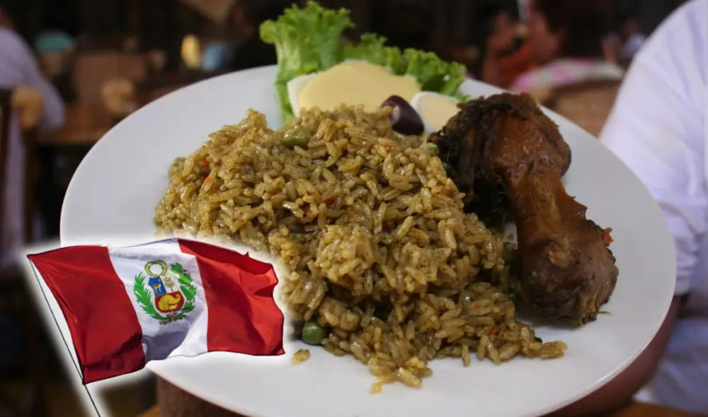 El arroz con pato representa uno de los platillos icónicos de la región de Lambayeque. Foto: composición LR/Andina