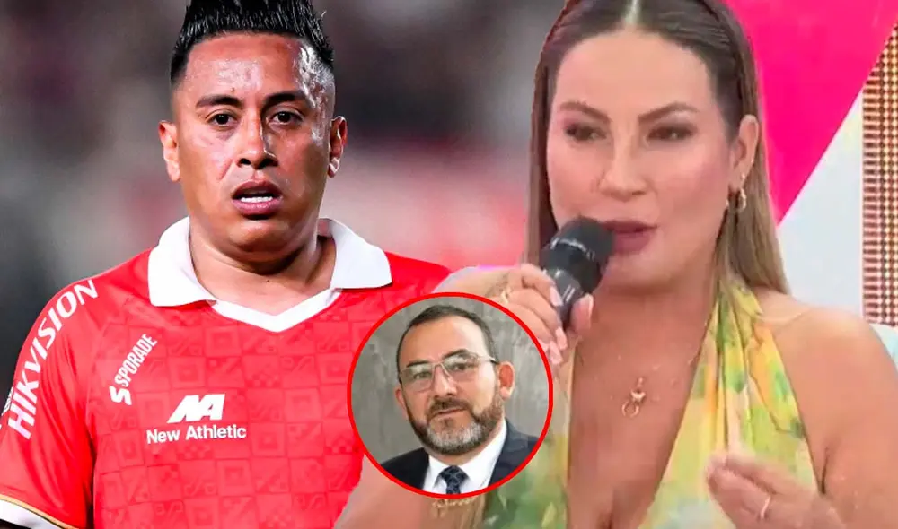 Pamela López dio reveladoras confesiones en 'Amor y fuego'. Foto: Composición LR/Captura/Transfermarket/Captura/YouTube