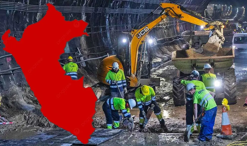 El proyecto minero subterráneo El Algarrobo, que se desarrollará en la región Piura. Foto: Composición LR/Difusión