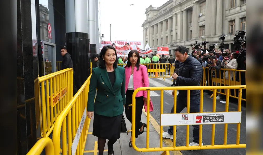 Keiko Fujimori no participó en la audiencia en la que se anuló el juicio