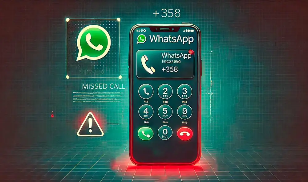 Los estafadores de WhatsApp usan números telefónicos con este prefijo. Foto: ChatGPT/La República