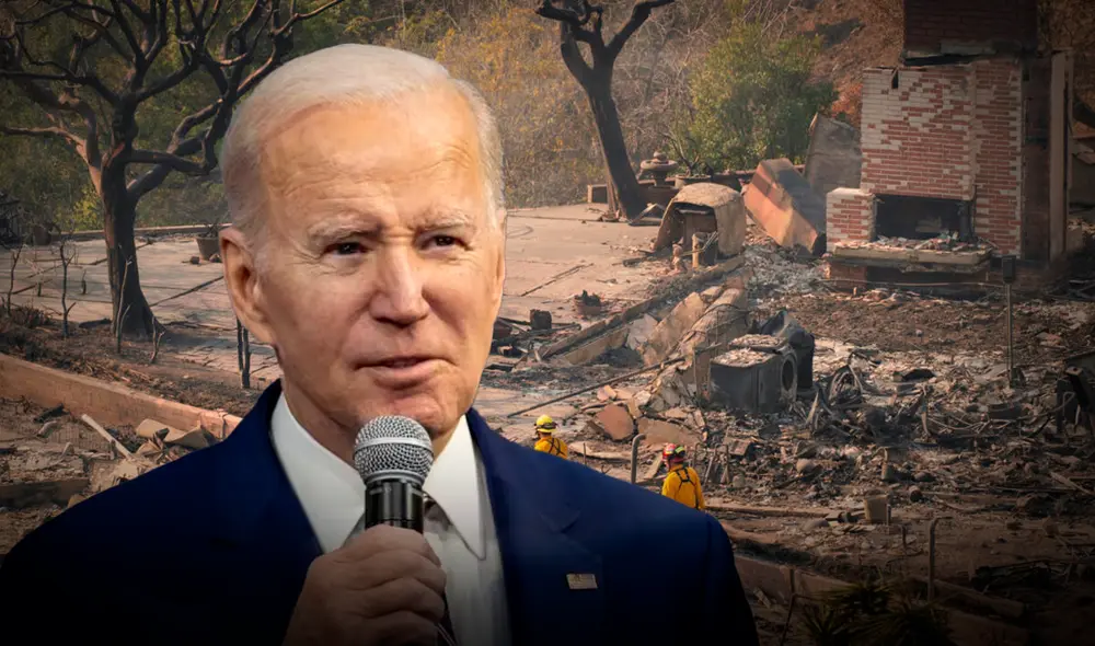 Joe Biden fue criticado por el monto otorgado a las familias en California, en comparación con la ayuda a Ucrania. Foto: Composición LR Joe Biden fue criticado por el monto otorgado a las familias en California, en comparación con la ayuda a Ucrania. Foto: Composición LR