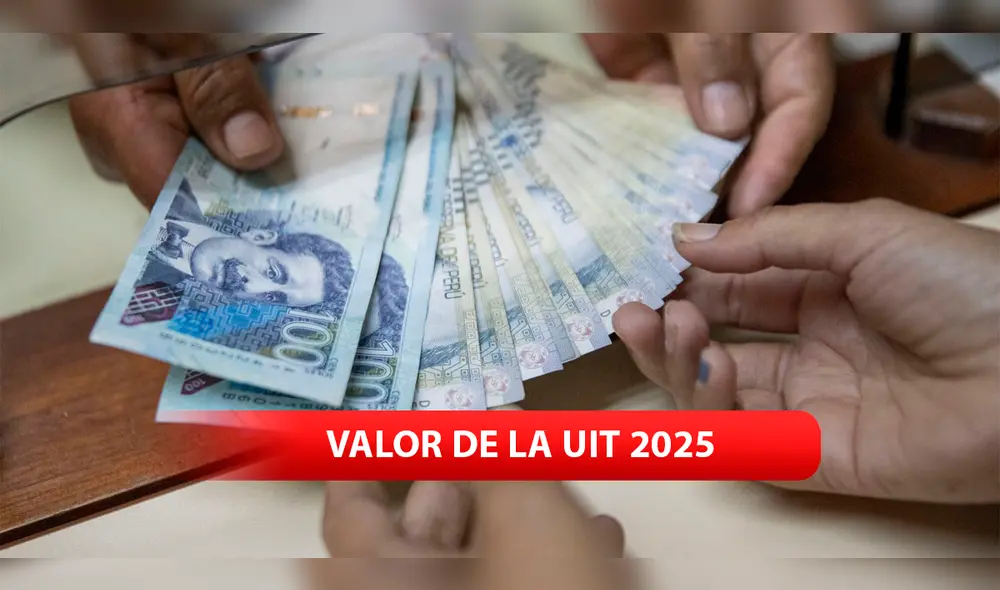 El valor de la UIT en 2025 aumentó en 4,04% respecto al año pasado. Foto: composición LR/Andina El valor de la UIT en 2025 aumentó en 4,04% respecto al año pasado. Foto: composición LR/Andina