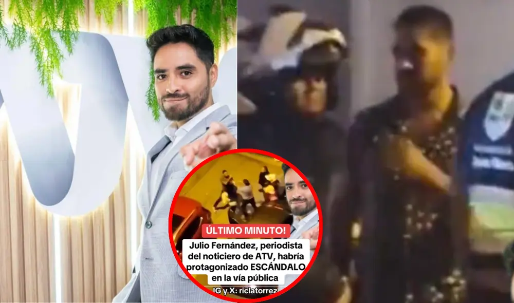 Julio Fernández fue acusado de agresión verbal. Foto: Composición LR/Julio Fernández/Facebook/Ric La Torre/Instagram Julio Fernández fue acusado de agresión verbal. Foto: Composición LR/Julio Fernández/Facebook/Ric La Torre/Instagram