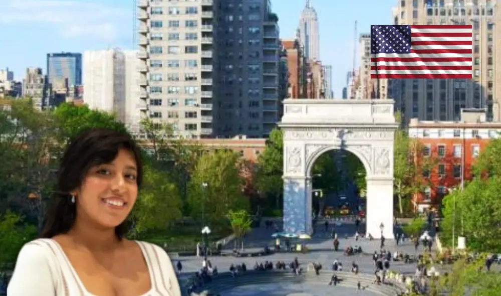 La peruana Grace Zubieta obtuvo la Beca Cometa, la cual cubrirá todos sus gastos académicos en la Universidad de Nueva York. Foto: composición LR/LinkedIn/ Grace Zubieta/Banderastop La peruana Grace Zubieta obtuvo la Beca Cometa, la cual cubrirá todos sus gastos académicos en la Universidad de Nueva York. Foto: composición LR/LinkedIn/ Grace Zubieta/Banderastop