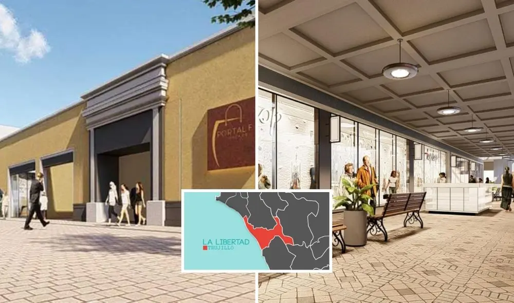 Se espera que el nuevo centro comercial ubicado en Trujillo se inugure en 2025. Foto: Link Retail Real Estate Se espera que el nuevo centro comercial ubicado en Trujillo se inugure en 2025. Foto: Link Retail Real Estate
