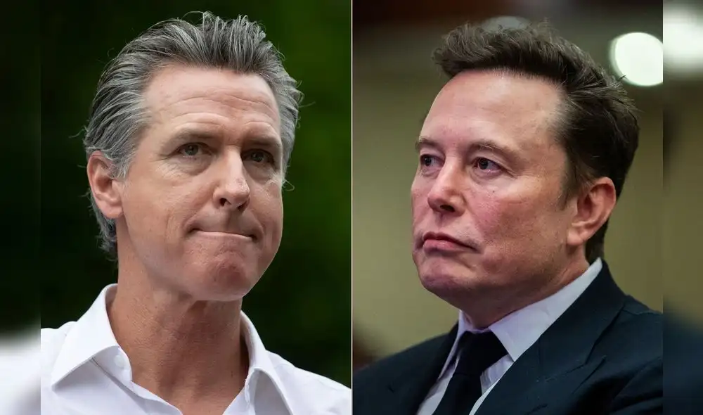 Gavin Newson confrontó a Elon Musk por sus declaraciones sobre Los Ángeles. Foto: Latin Times