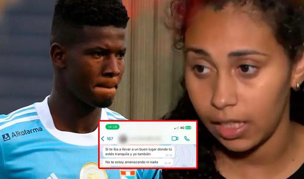 Washington Corozo fue increpado por mujer a su llegada a Lima con Emelec hace unos días. Foto: Composición LR/Captura/ESPN/Captura/Willax