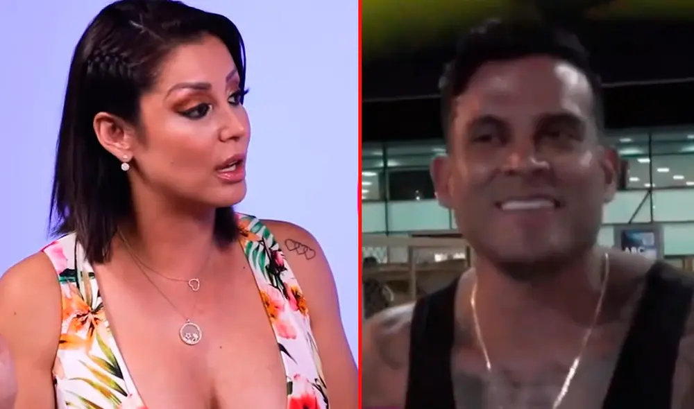 Karla Tarazona niega haber retomado su relación con Christian Domínguez. Foto: YouTube/Willax Karla Tarazona niega haber retomado su relación con Christian Domínguez. Foto: YouTube/Willax