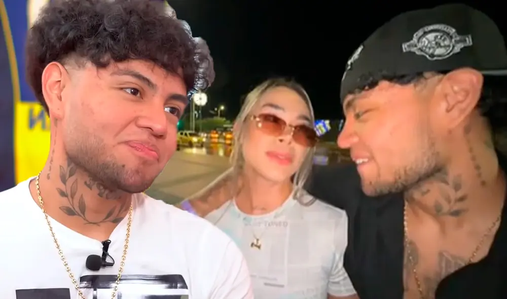 Jossmery Toledo viajó con Neutro a Colombia hace unos días. Foto: Composición LR/Captura/YouTube/Captura/TikTok