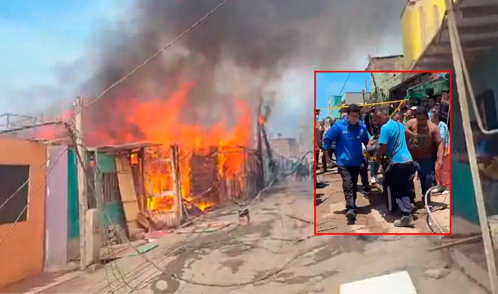 Incendio en Callao ha dejado cerca de 30 damnificados. Foto: composición LR/Marchia Chahua/difusión
