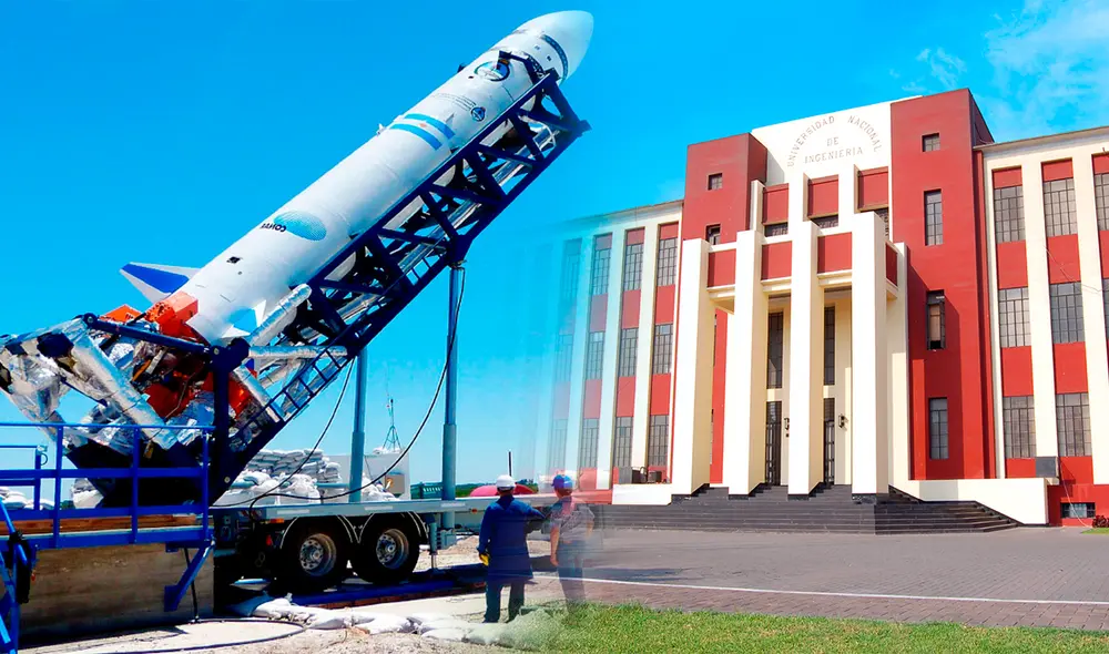 La Universidad Nacional de Ingeniería (UNI) anuncia nueva carrera de Ingeniería Aeroespacial para el examen de admisión 2025-I. Foto: composición LR/Andina