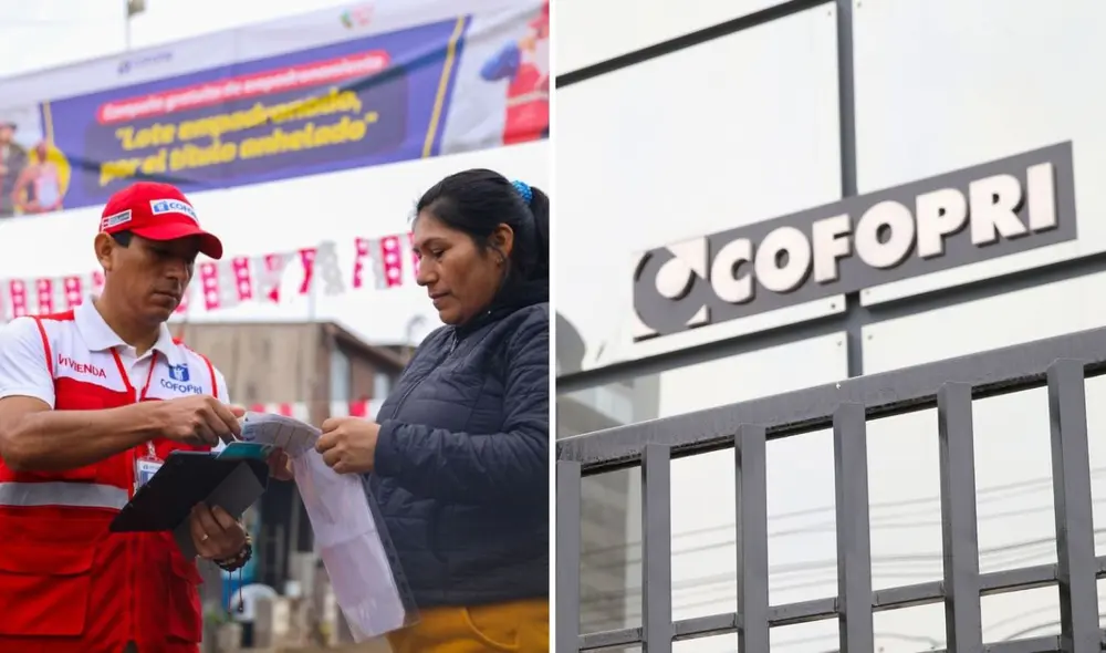 La entrega de títulos de propiedad por parte de Cofopri se hace de forma gratuita. Foto: Andina/Cofopri