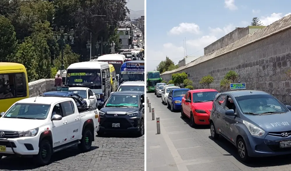Este ranking señala que recorrer 10 kilómetros en Arequipa toma, en promedio, 32 minutos. Foto: composición LR/Wilder Pari