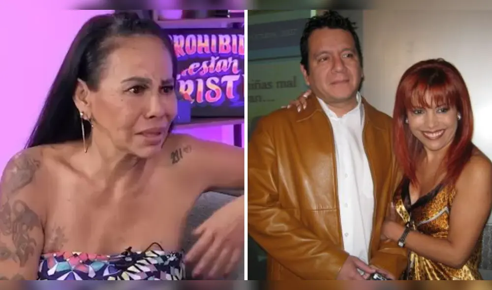 La 'Mujer Boa' sorprendió con sus declaraciones sobre las relaciones de Ney Guerrero, acusándolo de engañar a Magaly Medina. Foto: Composición LR/YouTube/Difusión